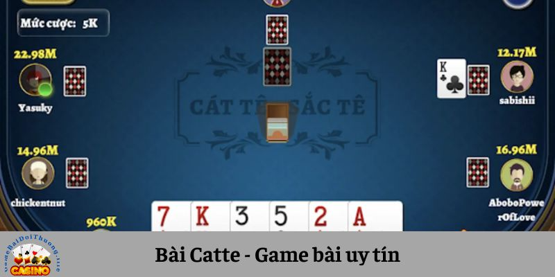 Mẹo chơi game bài Catte mà cao thủ để lại