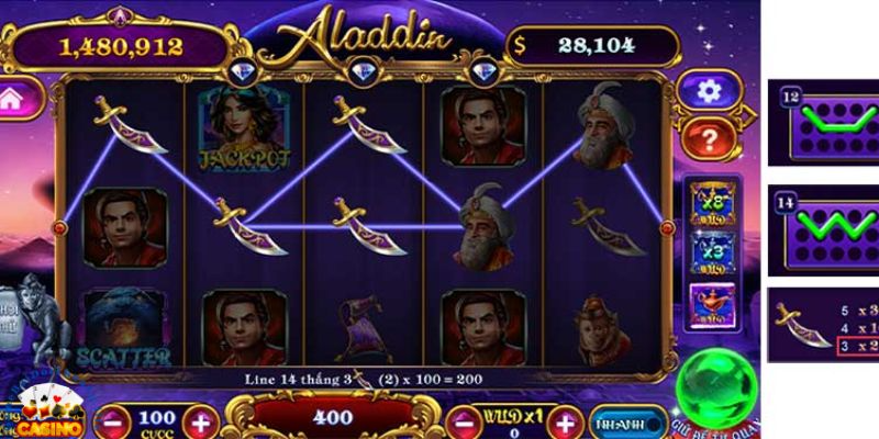 Chia sẻ bí kíp chơi slot game Alladin cho người mới